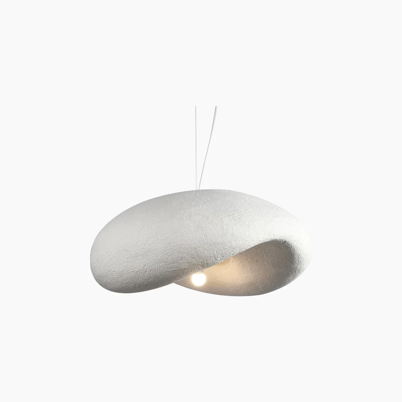 Pendant Light Simple Wabi-Sabi Handmade, White