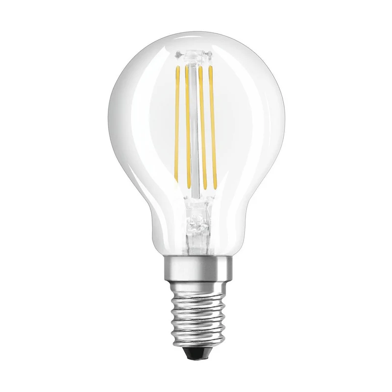 OSRAM LED Lampe BASE CLASSIC P 4W 827 Clear E14 2er-Pack