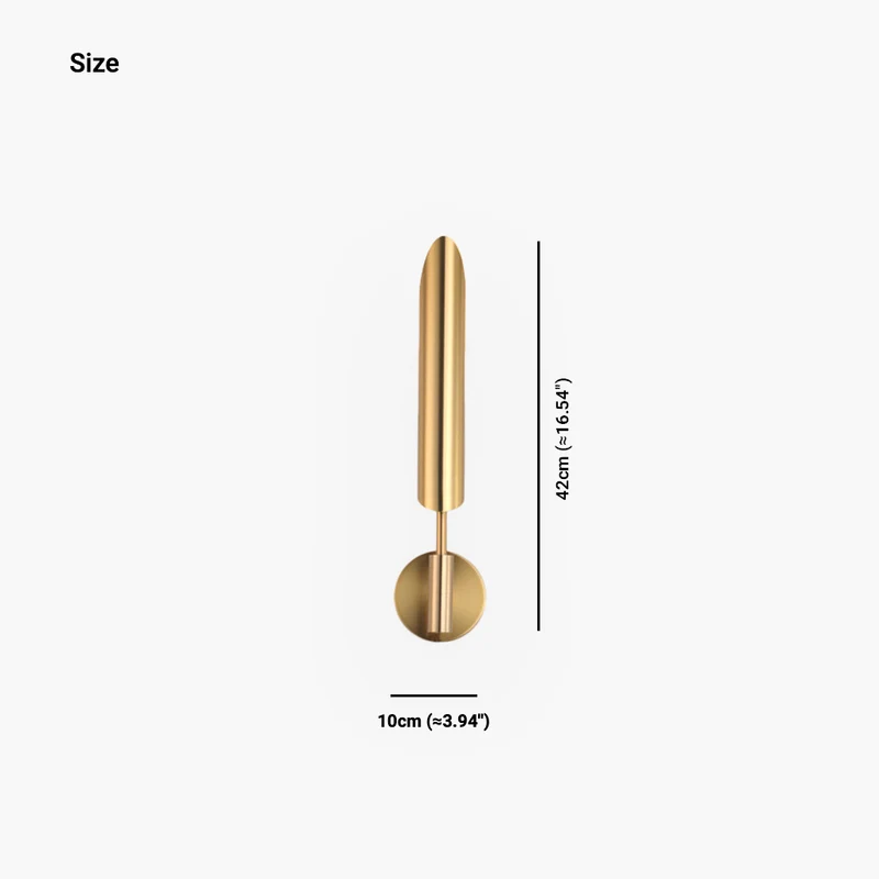 Wall Sconce Light Modern Decorative Gold Iron Arrow