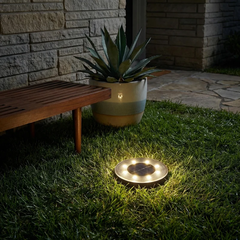 Wasserdichte Solar-Gartenlampen – Noctelis