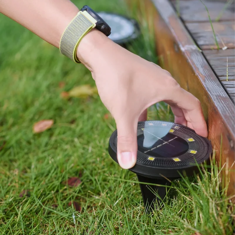 Wasserdichte Solar-Gartenlampen – Noctelis