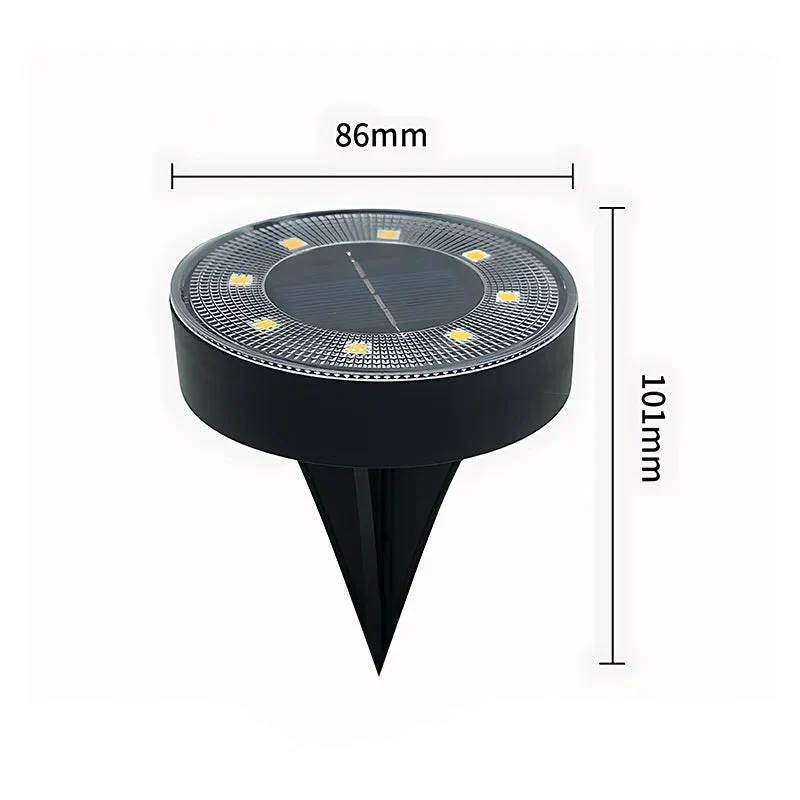 Wasserdichte Solar-Gartenlampen – Noctelis