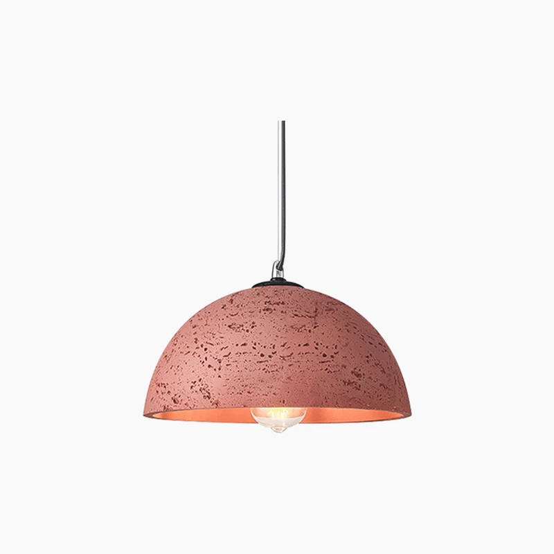 Pendant Light Minimalist Wabi-Sabi Round Dome, 5 Colors