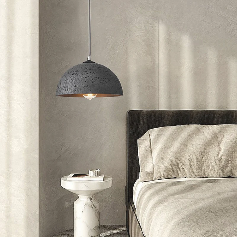 Pendant Light Minimalist Wabi-Sabi Round Dome, 5 Colors