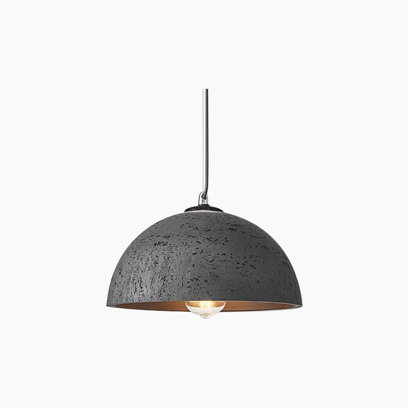 Pendant Light Minimalist Wabi-Sabi Round Dome, 5 Colors
