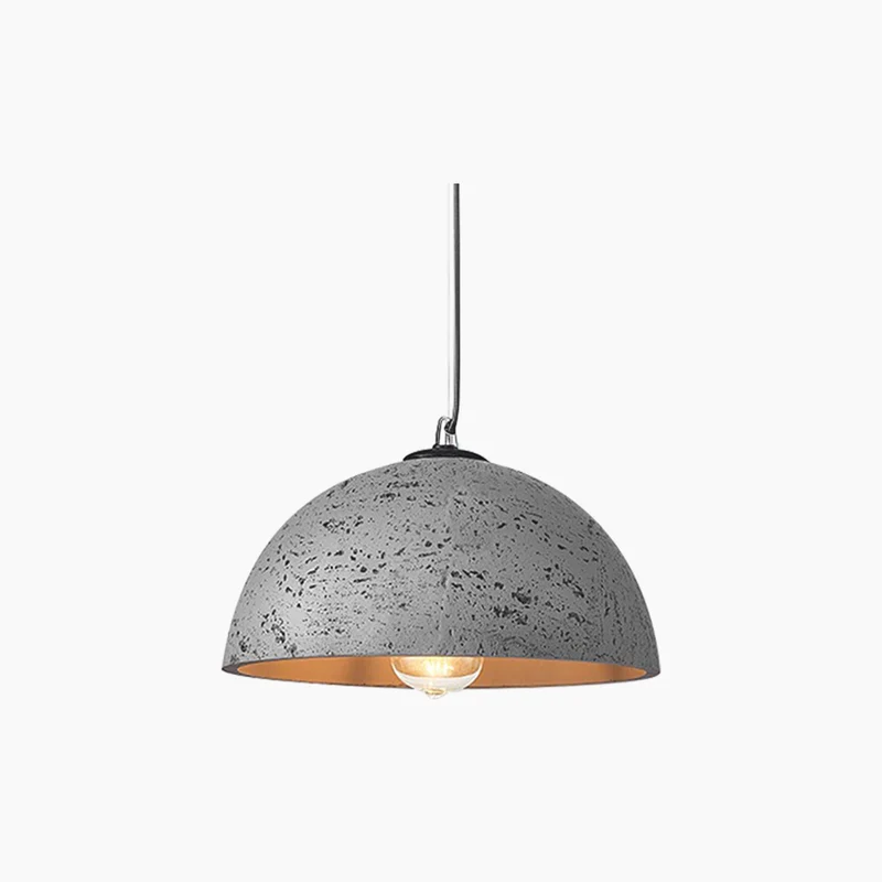 Pendant Light Minimalist Wabi-Sabi Round Dome, 5 Colors