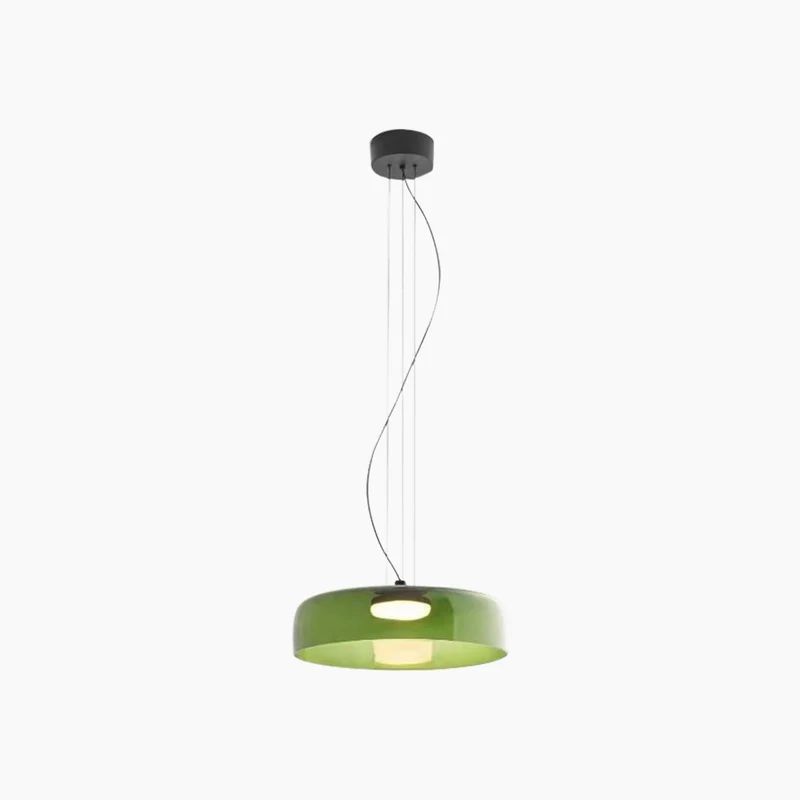Pendant Light Nordic Tiered Colorful Glass LED