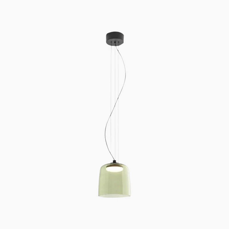 Pendant Light Nordic Tiered Colorful Glass LED