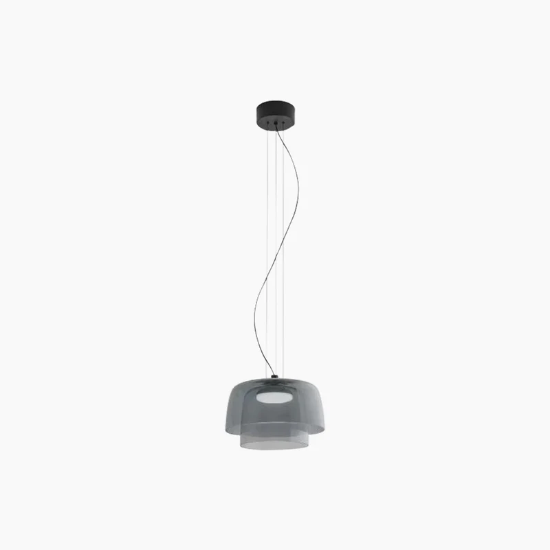 Pendant Light Nordic Tiered Colorful Glass LED