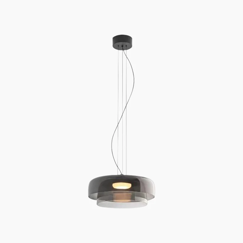 Pendant Light Nordic Tiered Colorful Glass LED