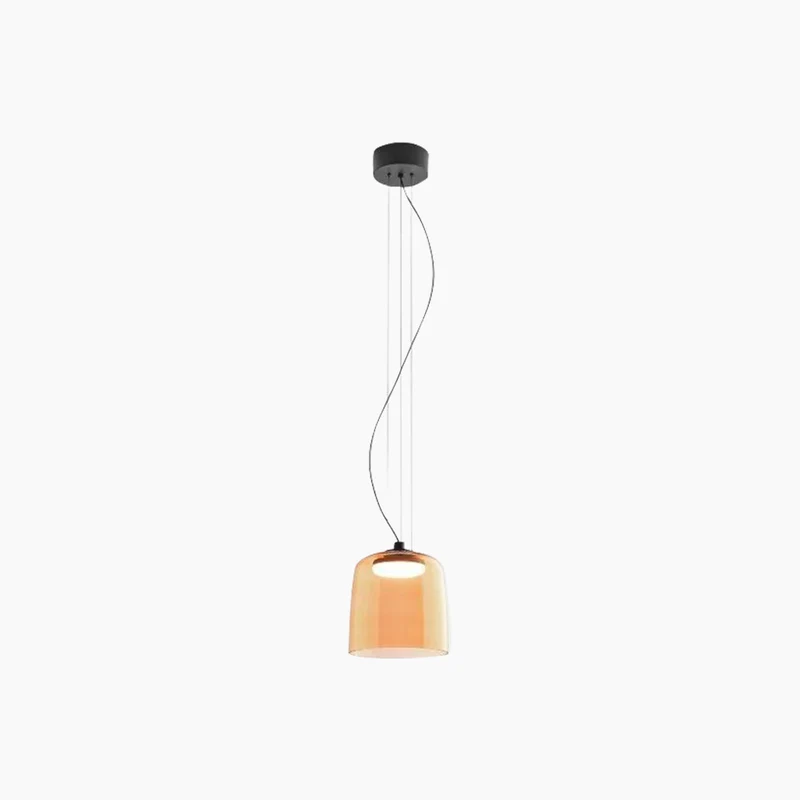 Pendant Light Nordic Tiered Colorful Glass LED