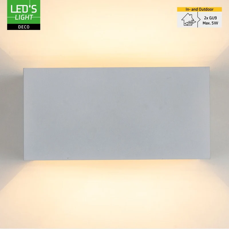 LED Wandleuchte G9 IP65 Weiß - Lumo