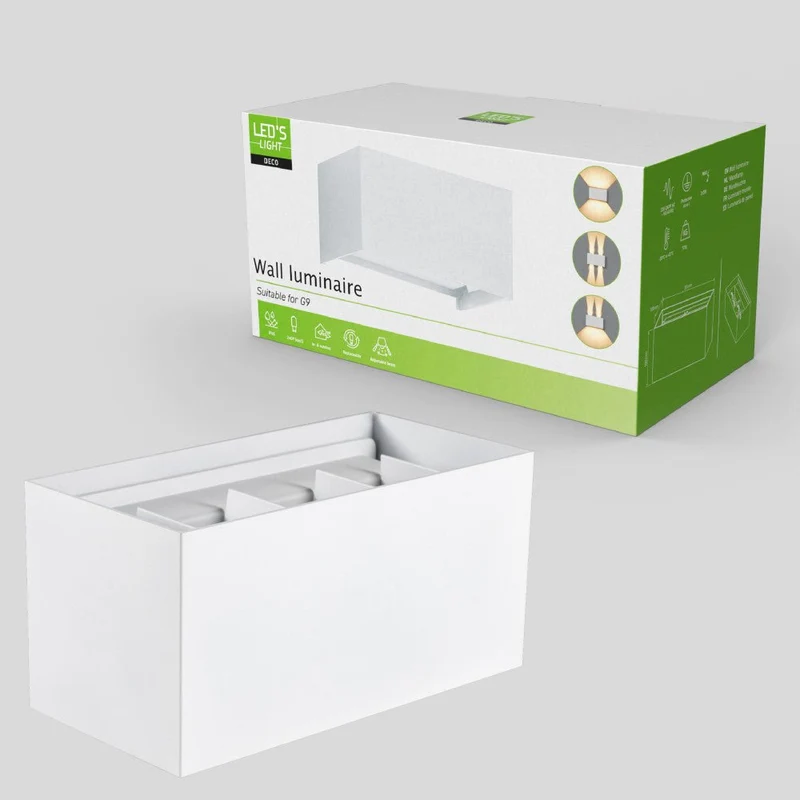 LED Wandleuchte G9 IP65 Weiß - Lumo
