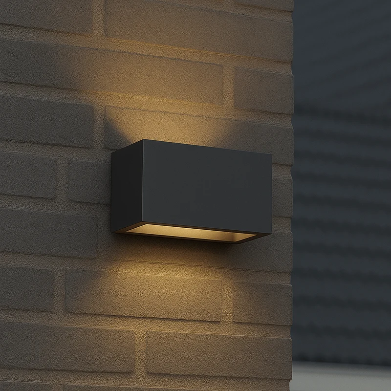LED Wandleuchte G9 IP65 Anthrazit - Lumo