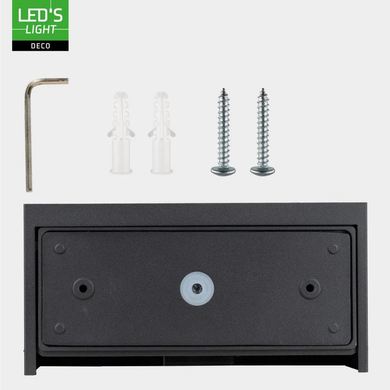 LED Wandleuchte G9 IP65 Anthrazit - Lumo