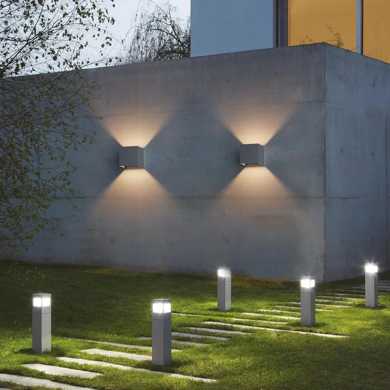 LED Wandleuchte G9 IP65 Anthrazit - Lumo
