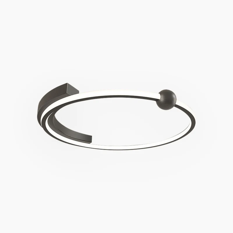 Flush Mount Ceiling Light Minimalist Circular Ring LED