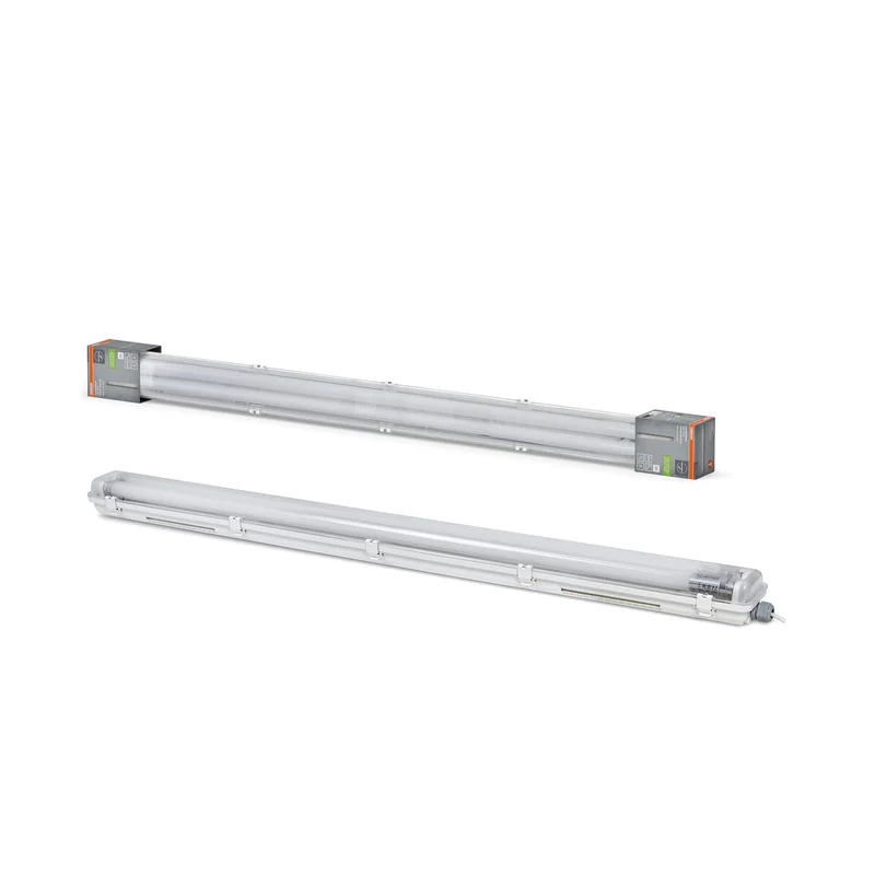 OSRAM SUBMARINE® NATURE LOOP Feuchtraum-Leuchte mit LED-Röhre, weiß, 27W, 3100lm, kaltweiß, staubdicht, strahlwassergeschützt, 40. 000 Stunden, energiesparend, Tageslichtsensor, Bewegungsmelder