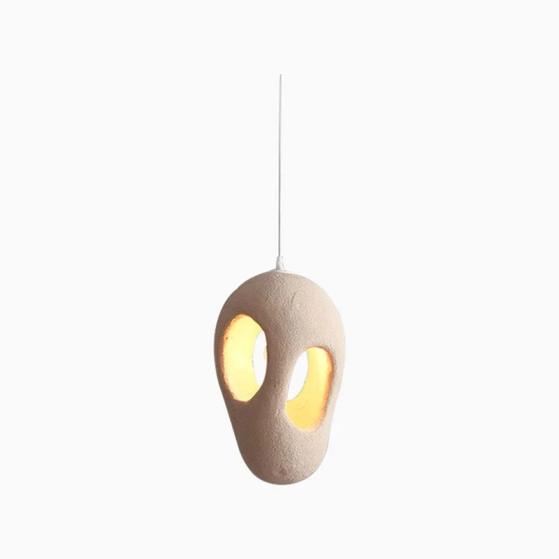 Pendant Light Japanese Wabi-Sabi Cream Beige