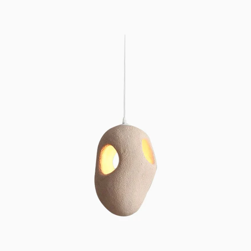Pendant Light Japanese Wabi-Sabi Cream Beige