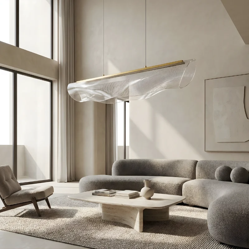 Moderne Eisen-Hängeleuchte für Wohnzimmer und Schlafzimmer – Estelaris