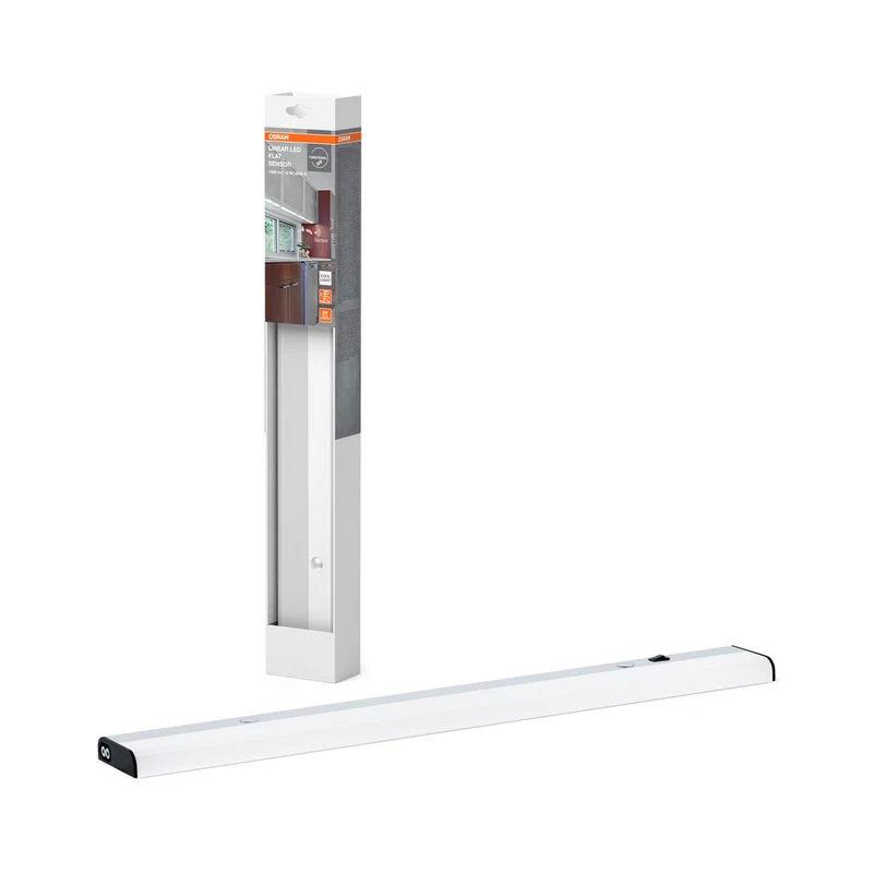 OSRAM LinearLED Flat® Sensorleuchte, 12W, Kaltweiß, 4000K