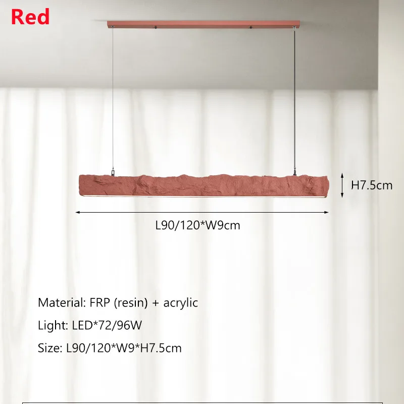 Minimalistische nordische LED-Hängeleuchte für Esszimmer – Aurobelle