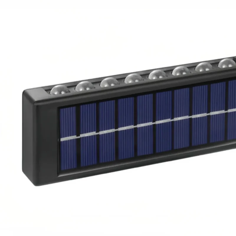 LED Solar-Außenwandleuchte IP65 für Terrasse und Veranda