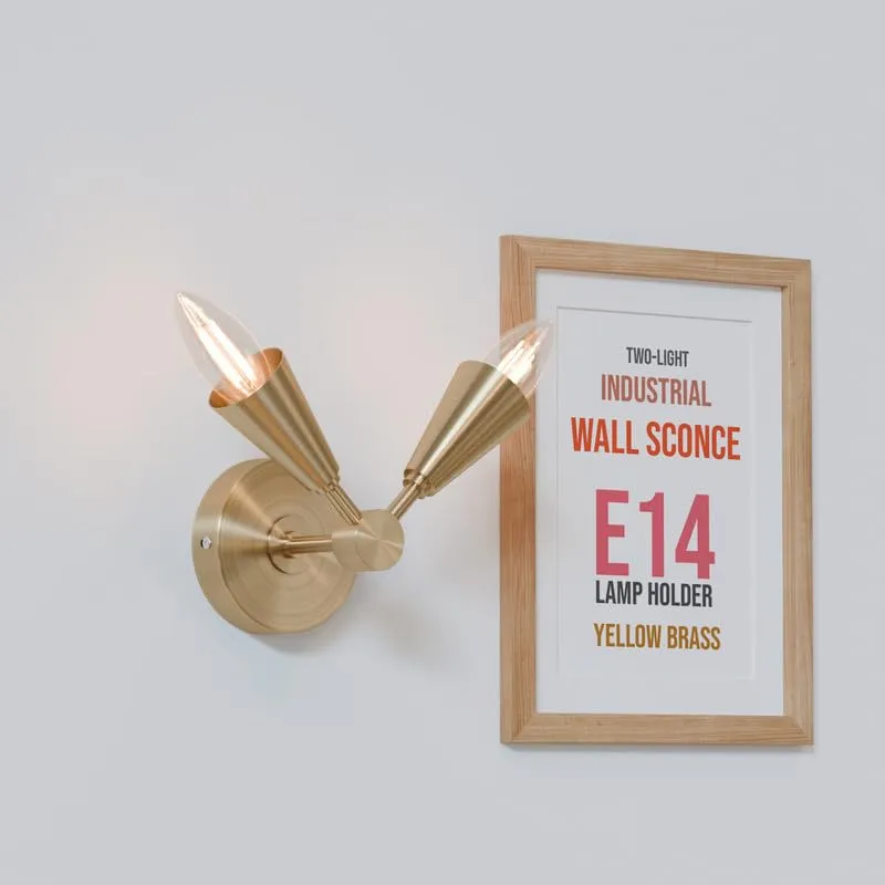 LED Wandleuchte Connie, 2 Leuchtmittel E14~3432
