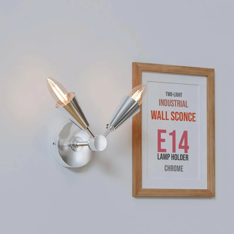 LED Wandleuchte Connie, 2 Leuchtmittel E14~3432