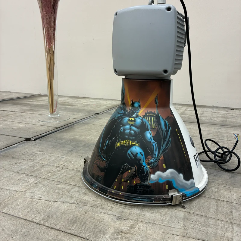 Deko 156 Custom Lampe Batman Graffiti Kunst Design Deckenlampe