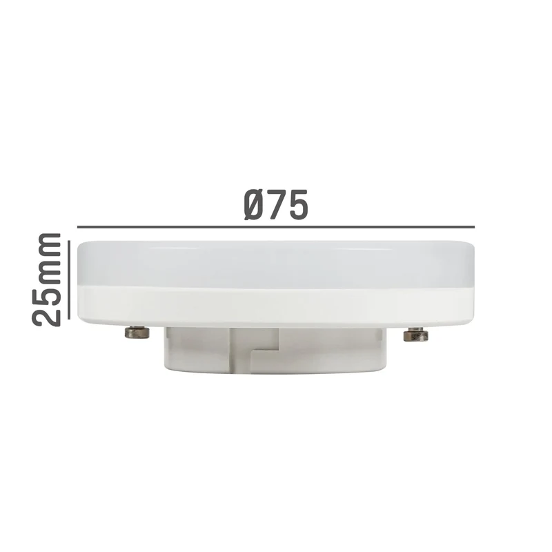 LED Spot GX53 dimmbar 6,5W warmweiß Matt - LED's Light
