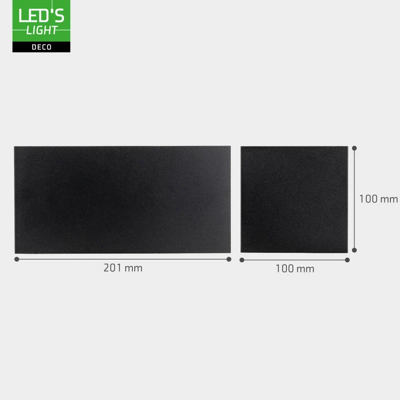 LED Wandleuchte G9 IP65 Schwarz - Lumo