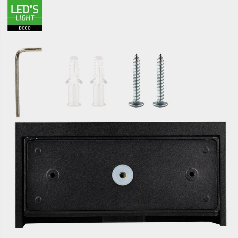 LED Wandleuchte G9 IP65 Schwarz - Lumo
