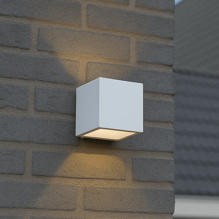 LED Wandleuchte G9 H 100mm IP65 Weiß - Lumo