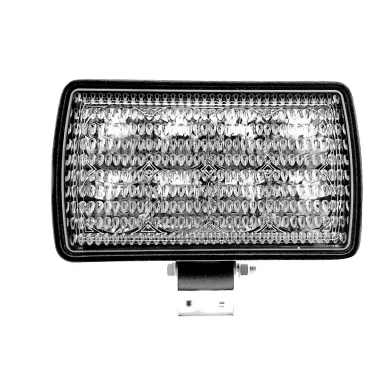 Rechteckige LED-Arbeitsleuchte mit verstellbarer Edelstahlhalterung / 24 W