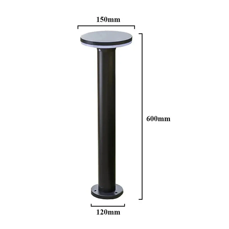 Moderne Gartenlampe aus Aluminium – Alumoria