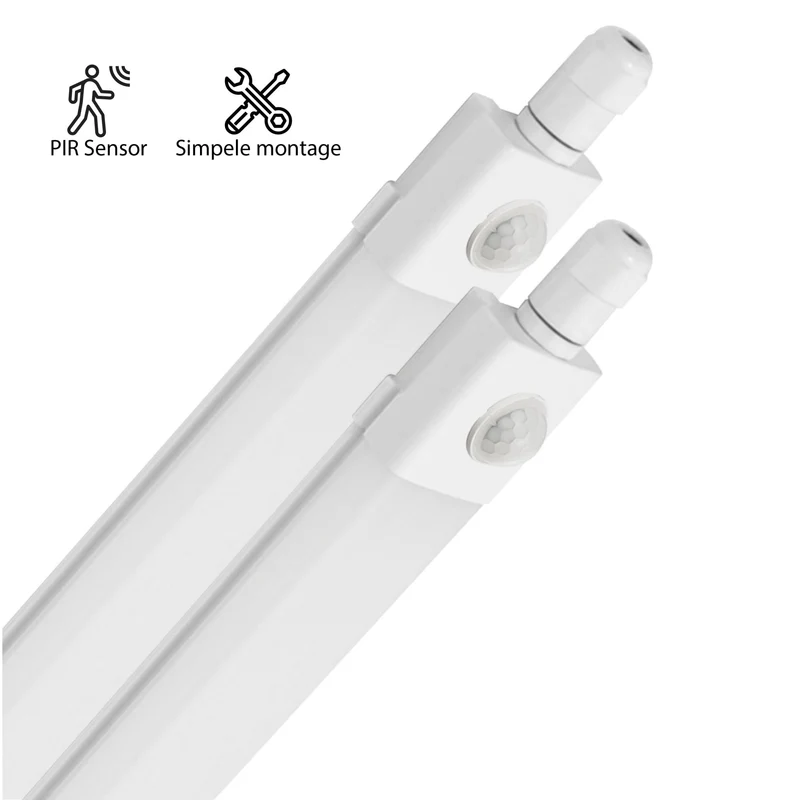 LED's Light LED TL-Beleuchtung mit Sensor 120 cm - Bewegungssensor und Bewegungserkennung - 4100 lm