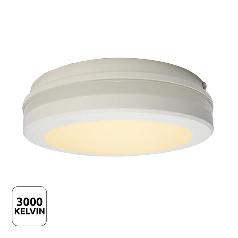 Badezimmer Deckenleuchte BARO | Weiß | 20W | 1900 Lumen | CCT - Einstellbare Lichtfarbe | inkl. Bewegungsmelder