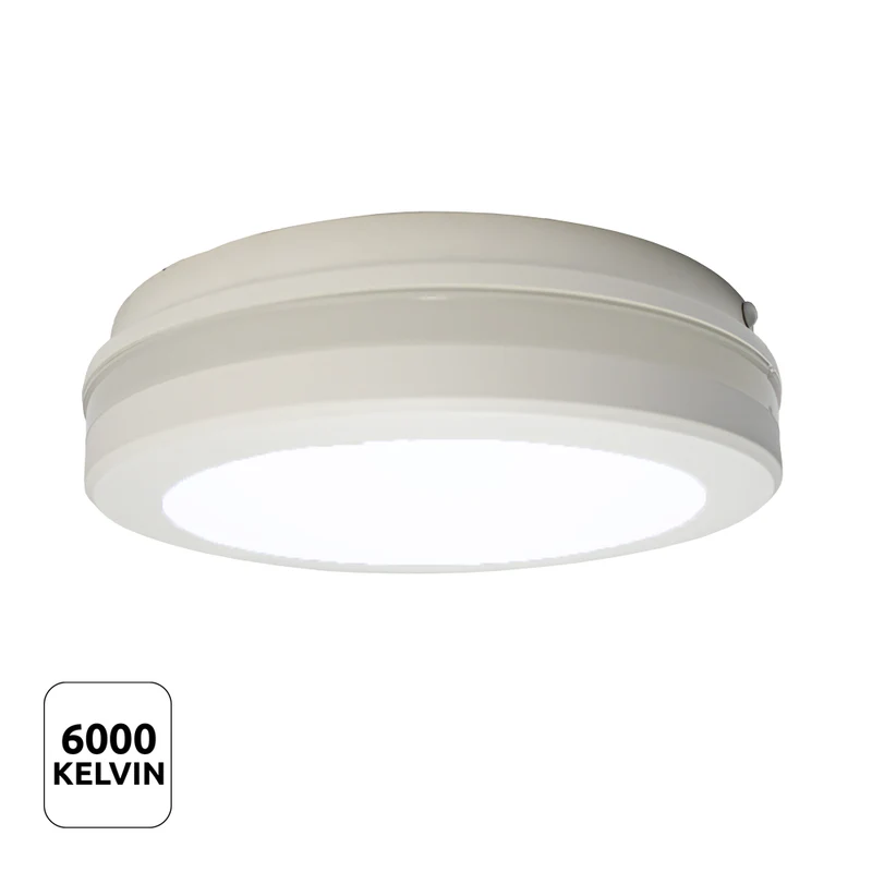 Badezimmer Deckenleuchte BARO | Weiß | 20W | 1900 Lumen | CCT - Einstellbare Lichtfarbe | inkl. Bewegungsmelder