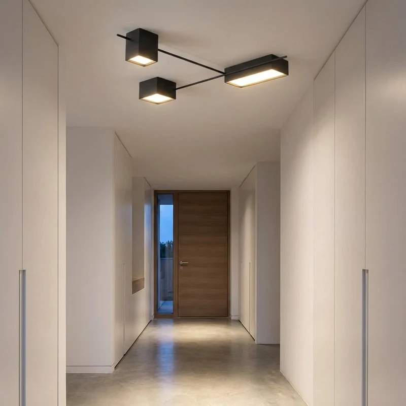 Moderne LED-Deckenleuchte aus Acryl für Innenräume – Arionelo