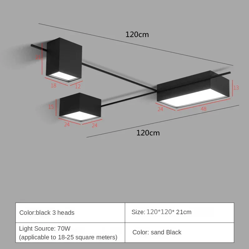 Moderne LED-Deckenleuchte aus Acryl für Innenräume – Arionelo