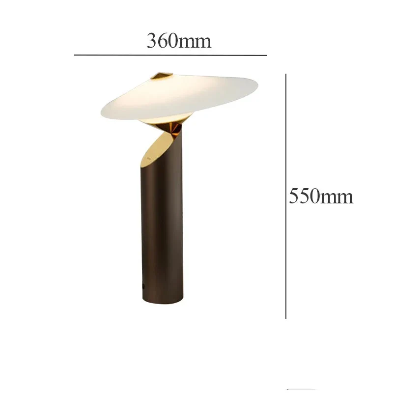 Klassische Metall-Tischlampe für Schlafzimmer – Bellarte