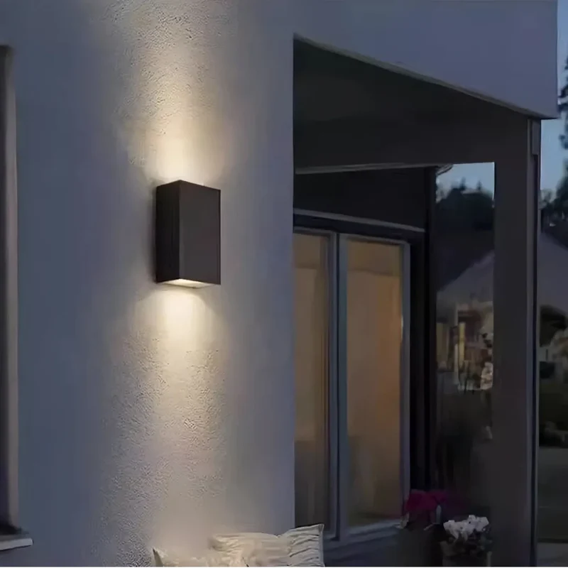 IP65 LED Außenwandleuchte Up & Down für Terrasse und Balkon