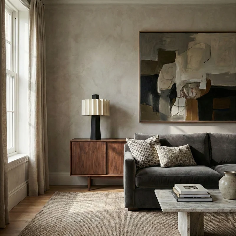 Minimalistische skandinavische Tischlampe – Norélys