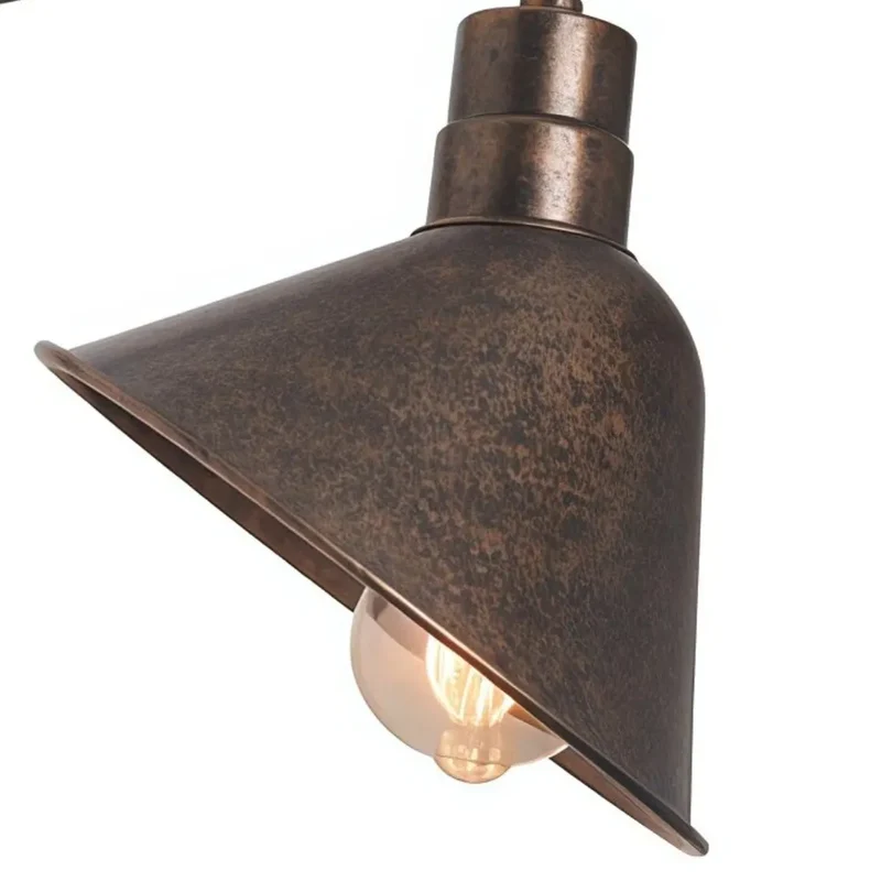 Vintage Außenwandleuchte IP65 aus Metall für Terrasse und Veranda