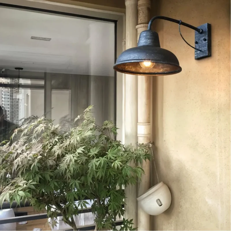 Retro Außenwandleuchte IP65 für Terrasse und Veranda