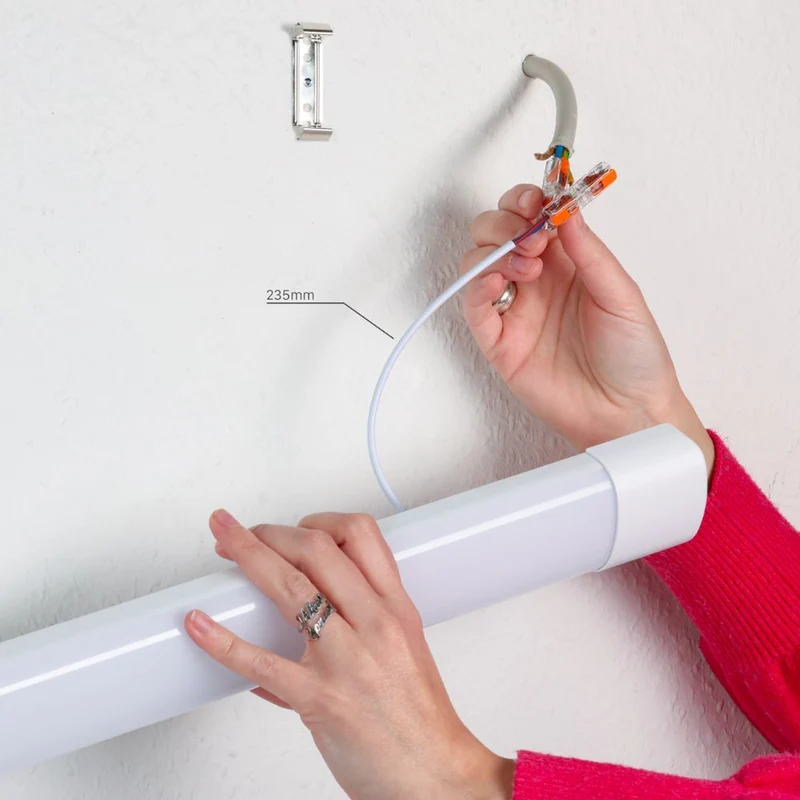 LED-Lichtleiste 18W neutralweiß 60 cm IP40 Unterbauleuchte - LED's Light