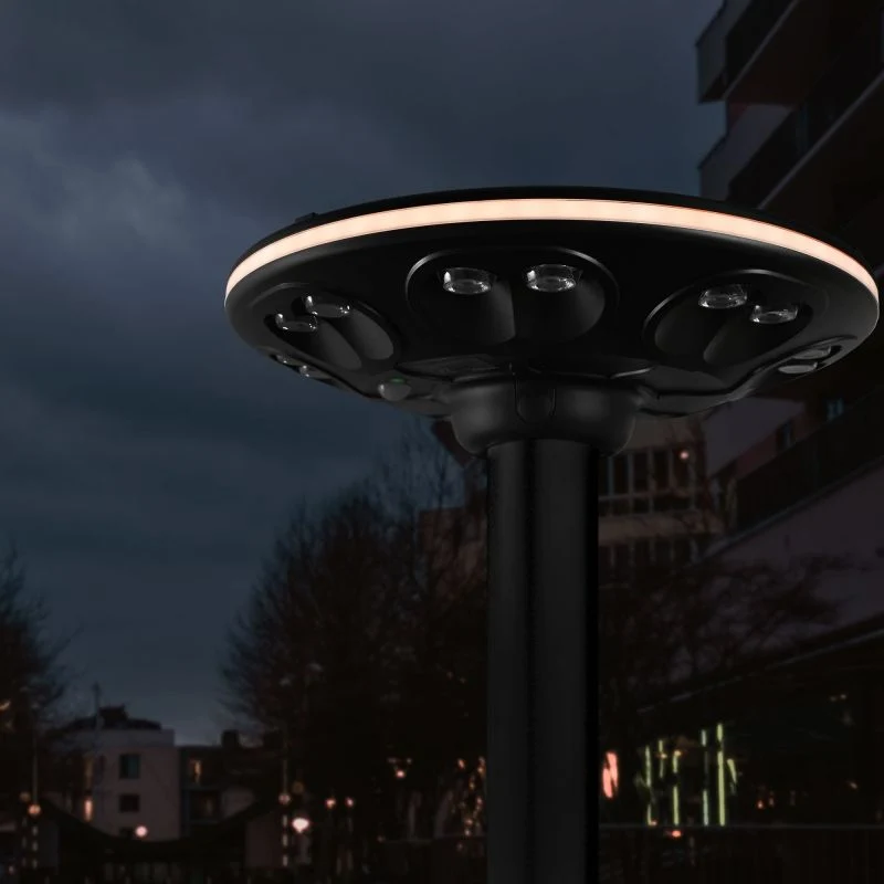 Solar-Straßenlaterne | Mit Bewegungssensor | 1400 Lumen