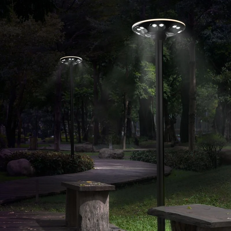 Solar-Straßenlaterne | Mit Bewegungssensor | 1400 Lumen